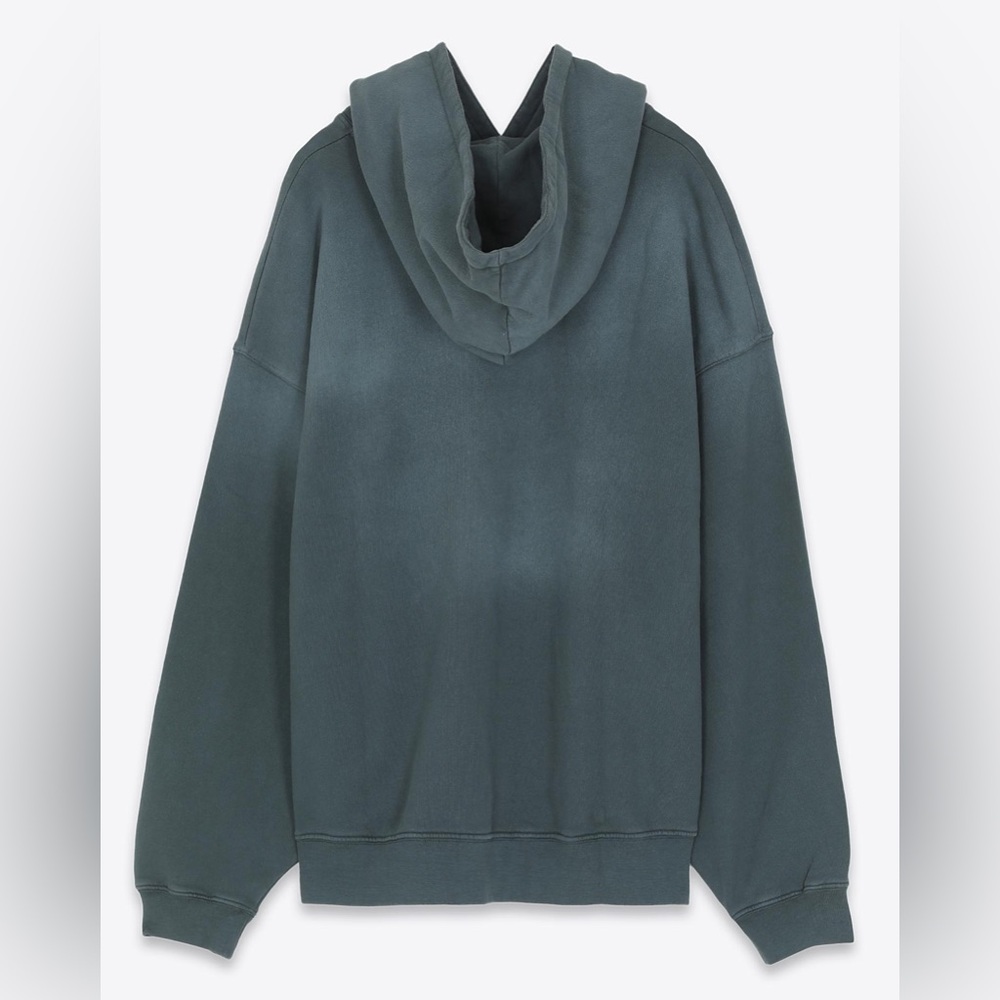 Anine Bing - Ash Hoodie Eagle - Faded Emerald Green - Picture 3 of 13